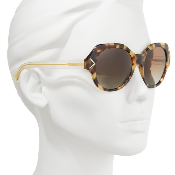 NEW Tory Burch 53mm Polarized Geometric Sunglasses - Picture 8 of 8